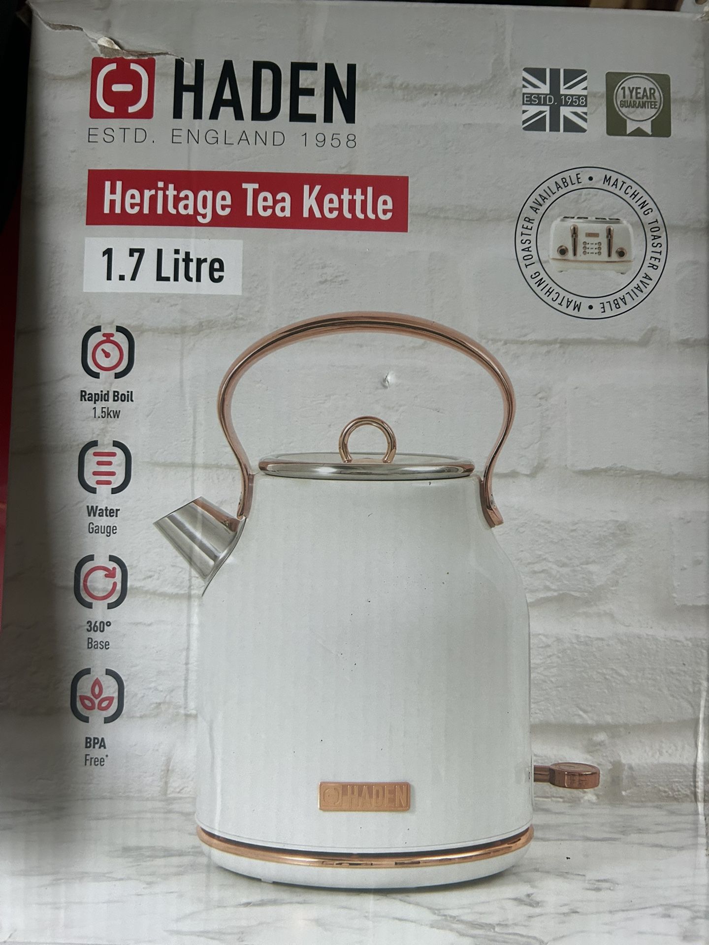 Water / Tea Kettle 1.7 Litre