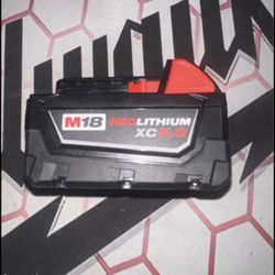 Milwaukee M18 5.0 battery 