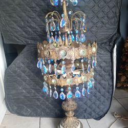 Vintage Crystal Lamp