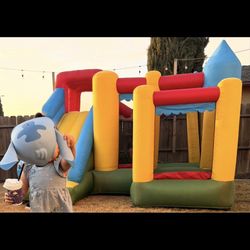Kids Bounce House Indoor Out Door Wet/dry Slide 