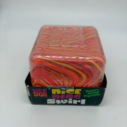 NeeDoh Nice Berg Swirl XL Giant Nee Doh Squishy Swirl Cube BRAND NEW Orange