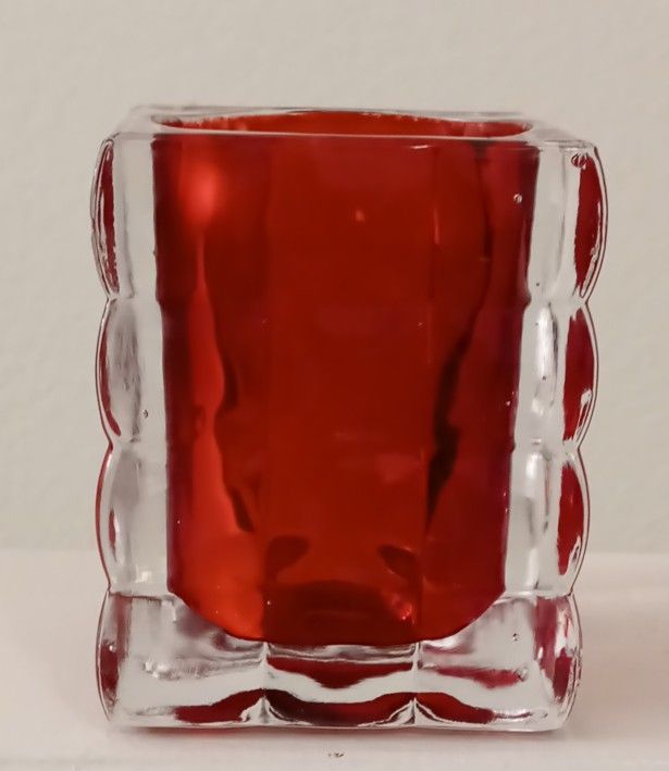 Vintage Glass Candle Holder