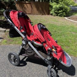 City select Double Jogging Stroller