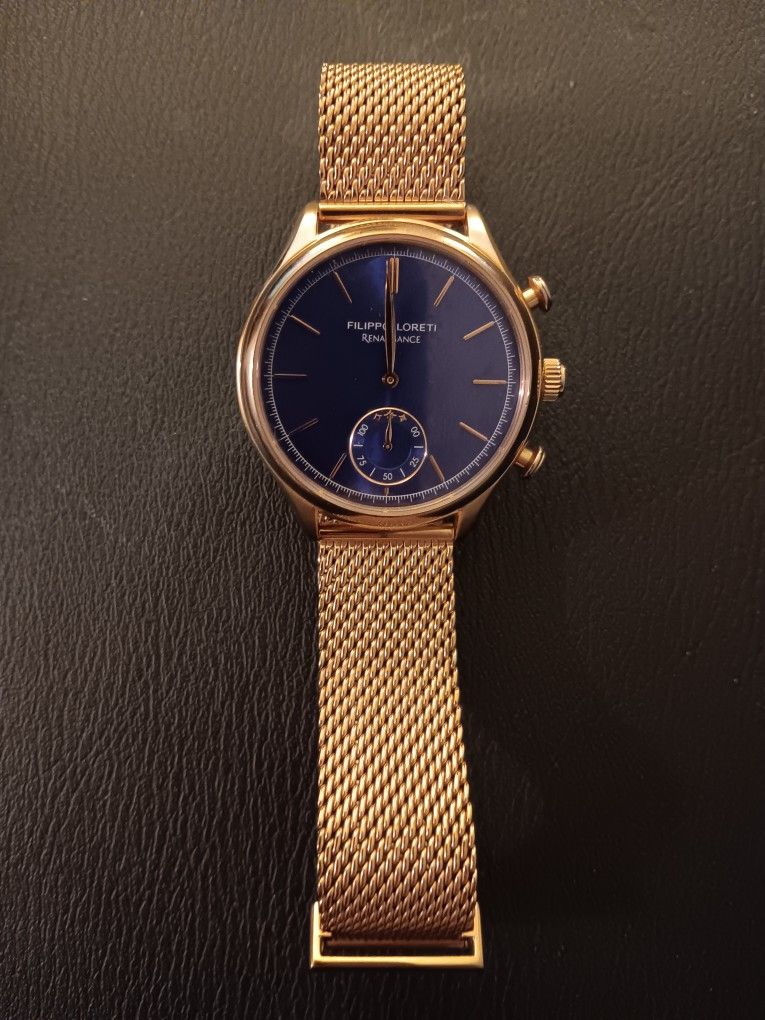 Custom Filippo Loreti Renaissance Rose Gold Smart Watch