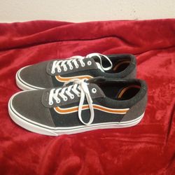 Vans Jersey Ward Block Dark Grey  Textile  Skaters Men's Size 13