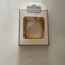 Case Of Apple Watch 4/5/6 44mm Gold Frame