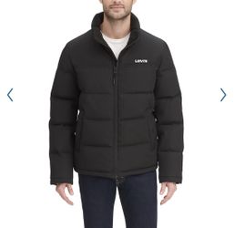 NEW Men's Levi's jacket Arctic Cloth for winter Stand Collar with Logo Puffer Jacket chamarra frio invierno winter xmas gift thanksgiving fall