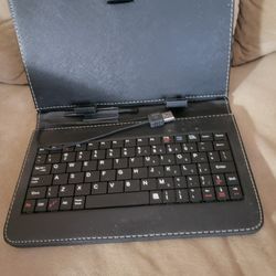 8 Inch Tablet Case With USB Keyboard