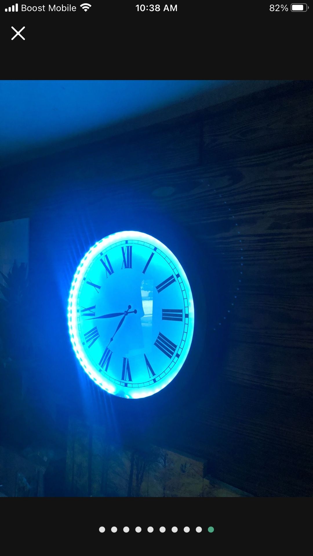 Big Led Clock Works Great