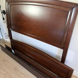 Queen bed frame and Headboard