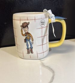 Toy Story Woody “Howdy” Coffee Mug – Disney Pixar – Double-Sided