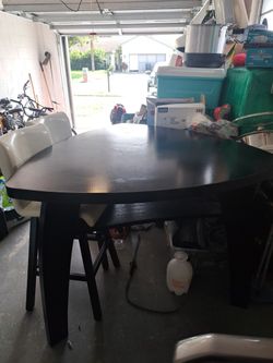 High Table With 2 Chairs