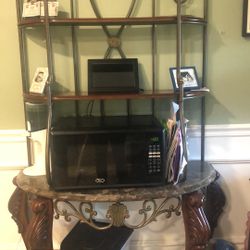Marble Top Bakers Rack 