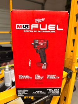 New in box Milwaukee Fuel 3/8 impact wrench
