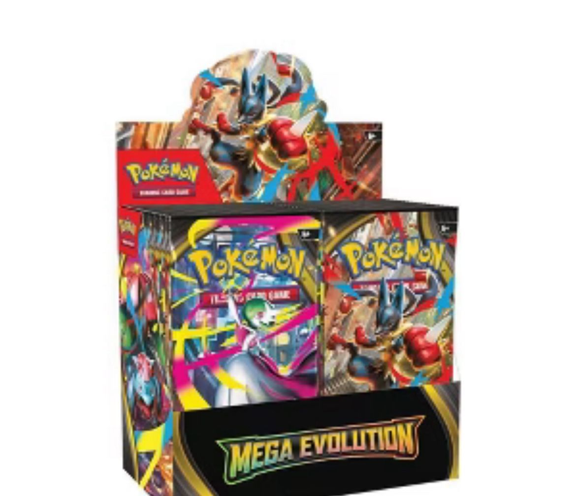 Pokemon Center Exclusive Mega Evolution Display Booster Box