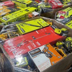 Ridgid Roofing Coil Nailer , Milwaukee String Trimmer Kit , Dewalt Brushless , Ryobi Dril , General Merch From Home Depot And More 