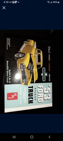 NEW TRUCK KIT "53 FORD TOY BUILD YOUR MODEL