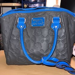 Loungefly Loves Hello Kitty Handbag 2003 - Gray x Blue 