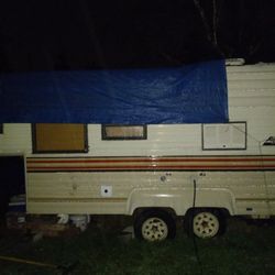 89 Alyo Skyline 18ft Fifth Wheel 