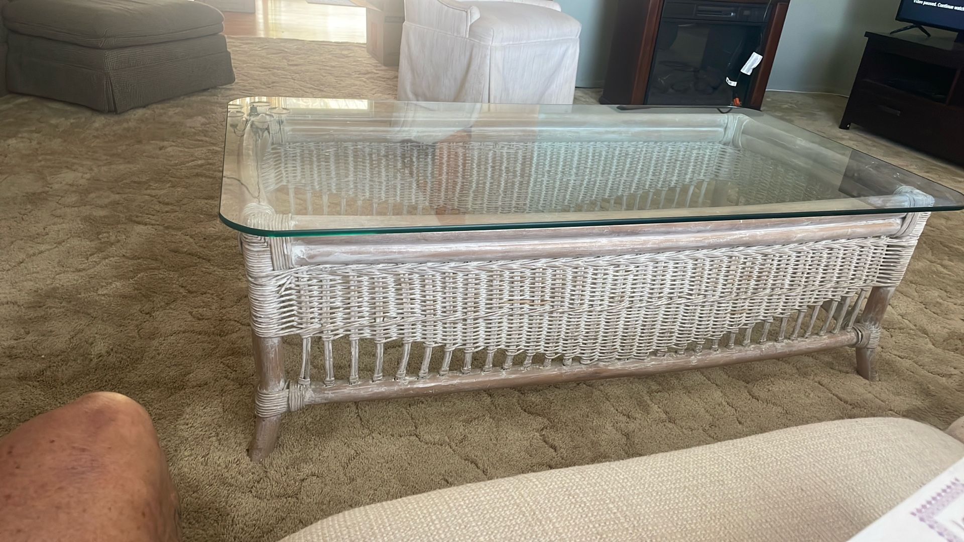 Rattan Coffee Table
