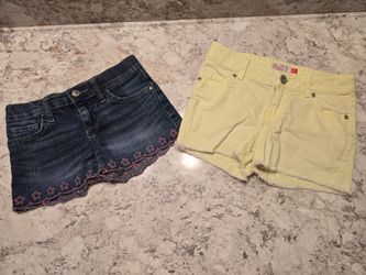 Girls Denim Shorts Bundle – Size 7