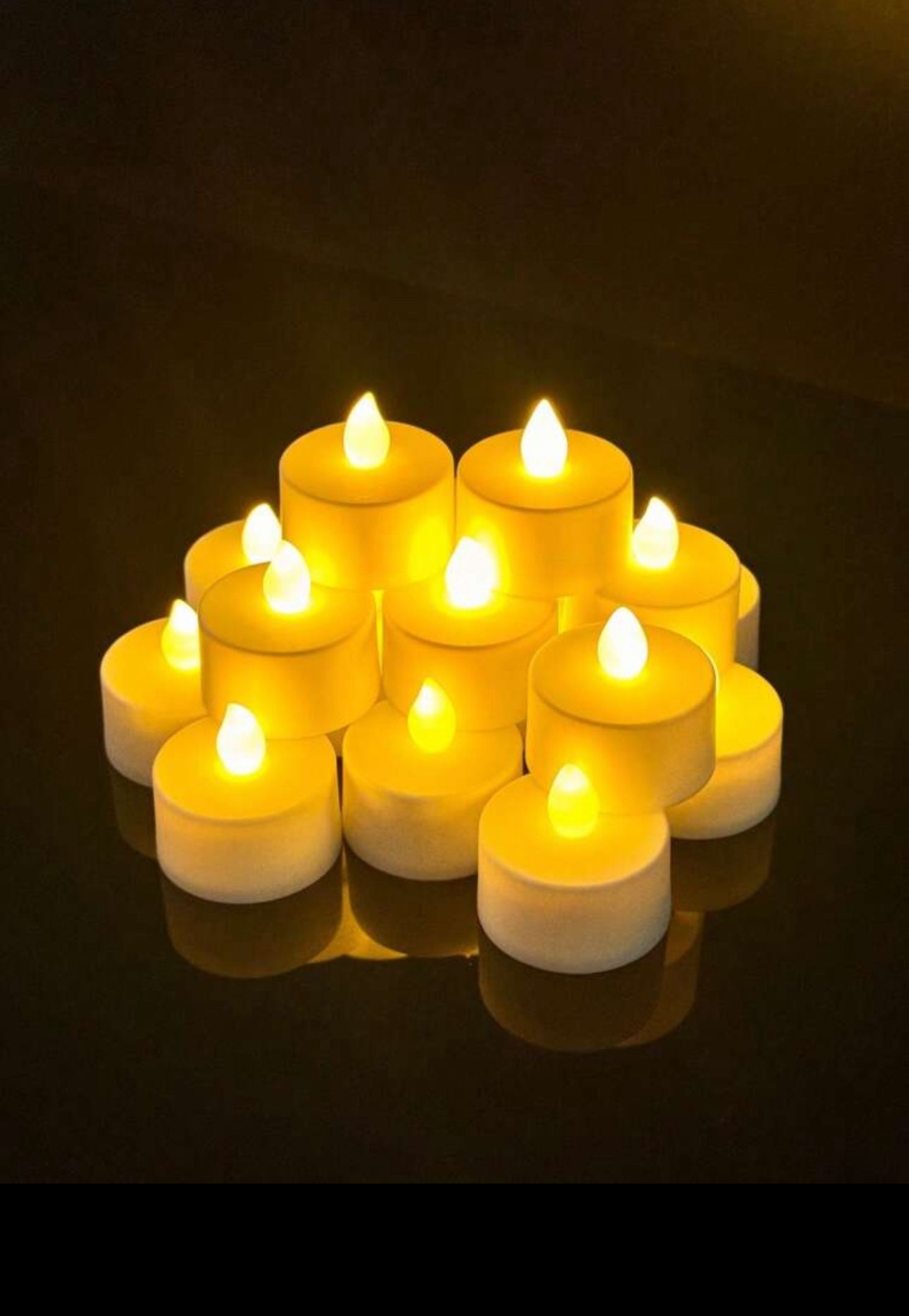 12-Piece Flameless Votive Candles
