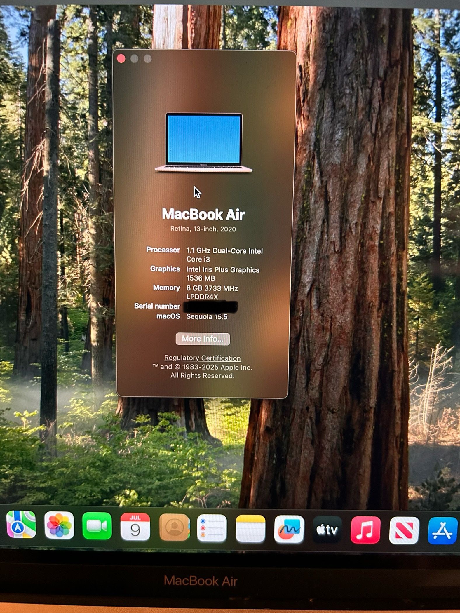 2020 MacBook Air Rose Gold