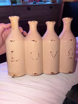 Love Bottle Decor