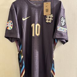 Nike England 2024 Away Soccer Jersey Jude Bellingham Player Edition Euro Size XL