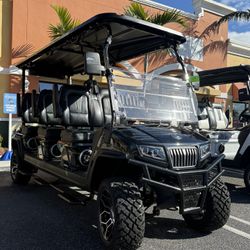 New Lifted Lithium Golf Cart