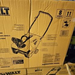 Dewalt Gasoline snowblower