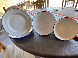 Metal Plates - Great For Camping