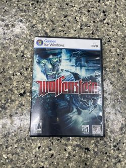 Wolfenstein game for PC DVD