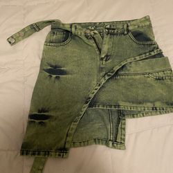 denim skirt from fashion nova