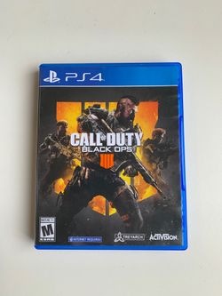 PlayStation 4 PS4 call of duty black ops 4 game