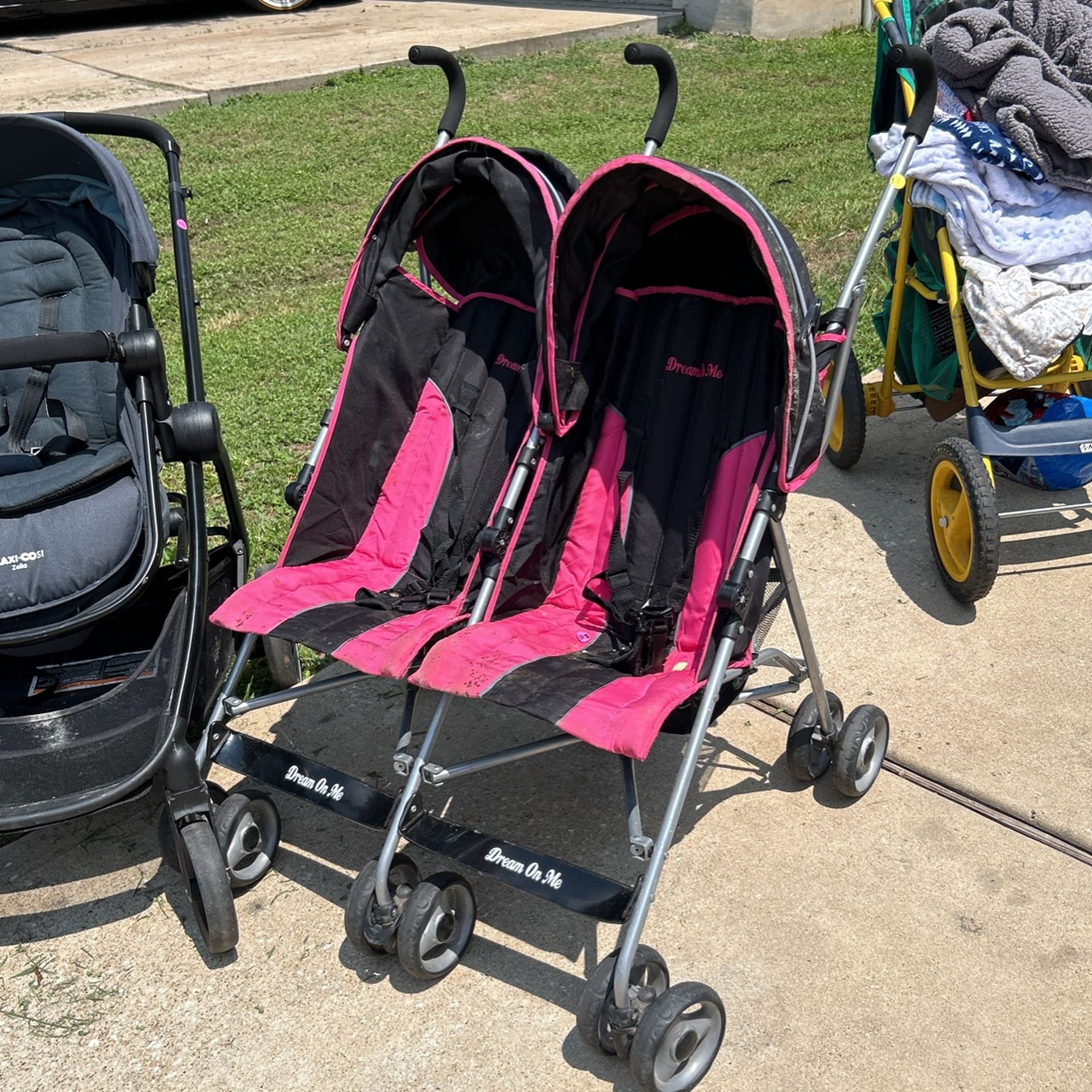 Double Seat Stroller