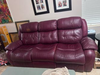 Electric reclining couch and chair