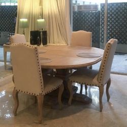 DINING TABLE + 4 CHAIRS (from Z Gallery)