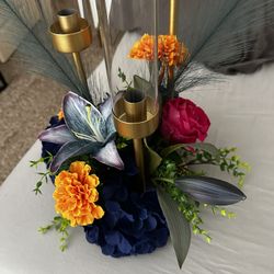 Colorful Floral Centerpieces 