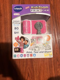VTech Kids zoom Print Cam, Asking $25!!! Brand New