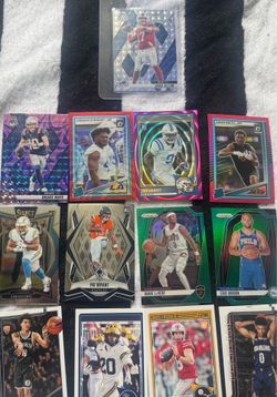 🔥 Drake Maye + Tre Harris /199 + Will Howard + Jeremiah Fears Rookie Card Lot 🔥