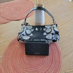 Small Coach Bag And Wallet 