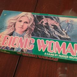 Bionic Woman 1976 vintage board game 