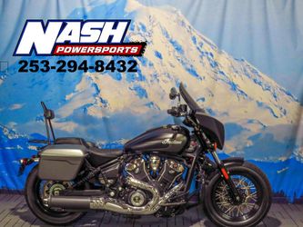 2025 Indian Motorcycle Super Scout Black Smoke With Graphics