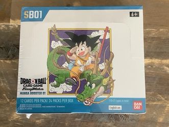 Dragon Ball Super Fusion World English Manga Booster Box SB01