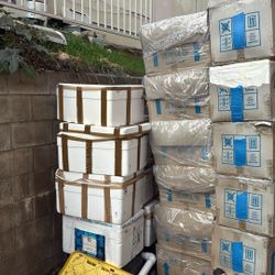 Insulated Styrofoam Boxes 