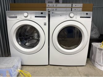 LG washer and dryer