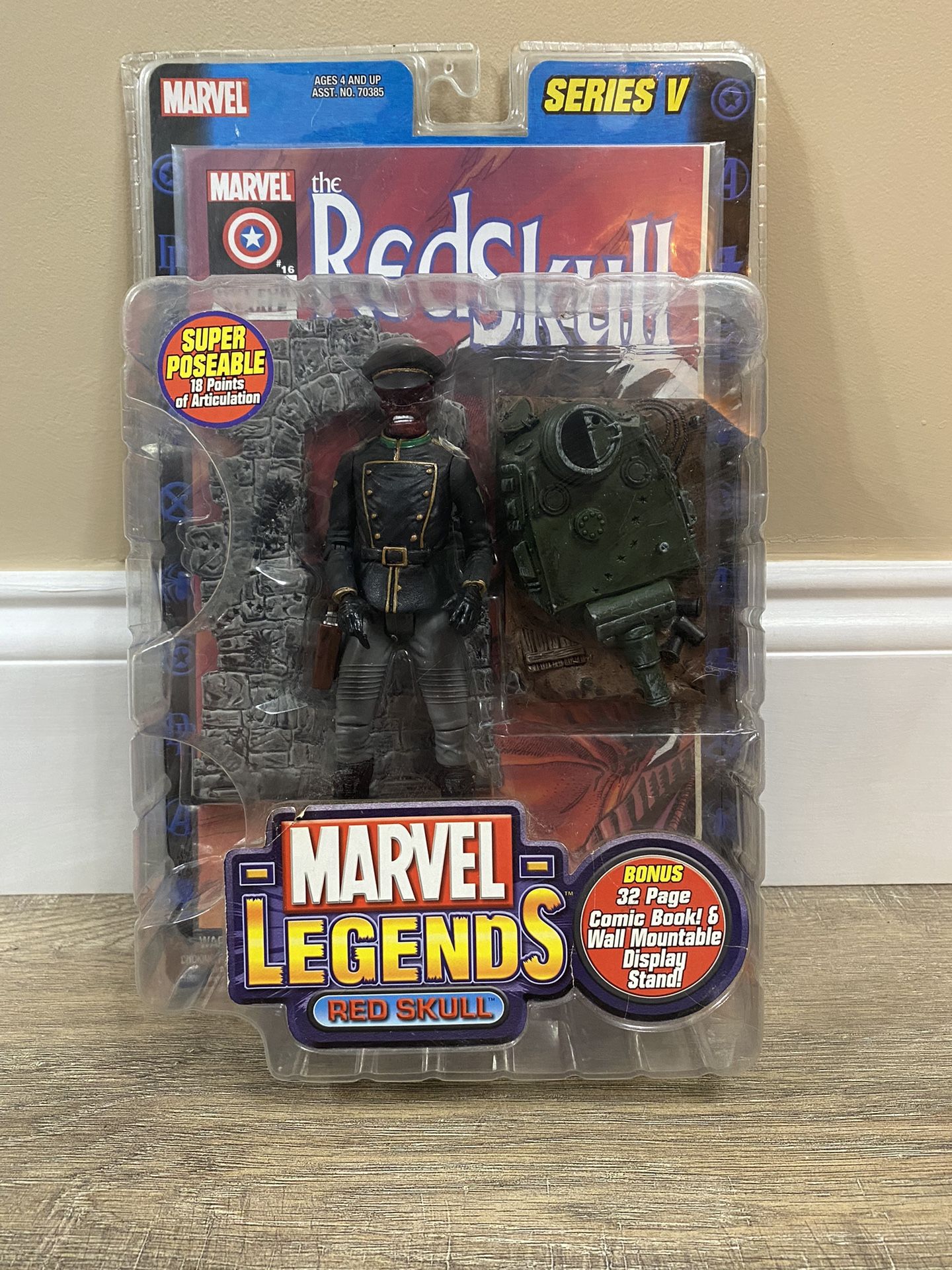 -Marvel Legends Red Skull Series 5 Toybiz Action Figure