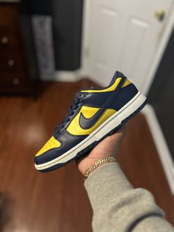 Nike Dunk Low Michigan Sz 9 