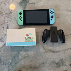 Nintendo Switch Animal Crossing Edition